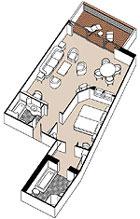 [m/s Seven Seas Mariner - Grand Suite]