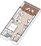 [m/s Seven Seas Mariner - Penthouse Suite]